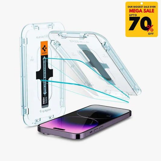 Spigen iPhone Screen Protector with Applicator